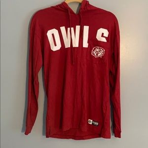 Temple University Light fit hoodie from PINK